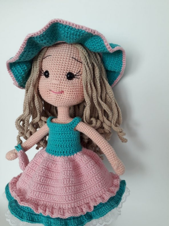 Melek Bebek Amigurumi Organik Oyuncak - 4