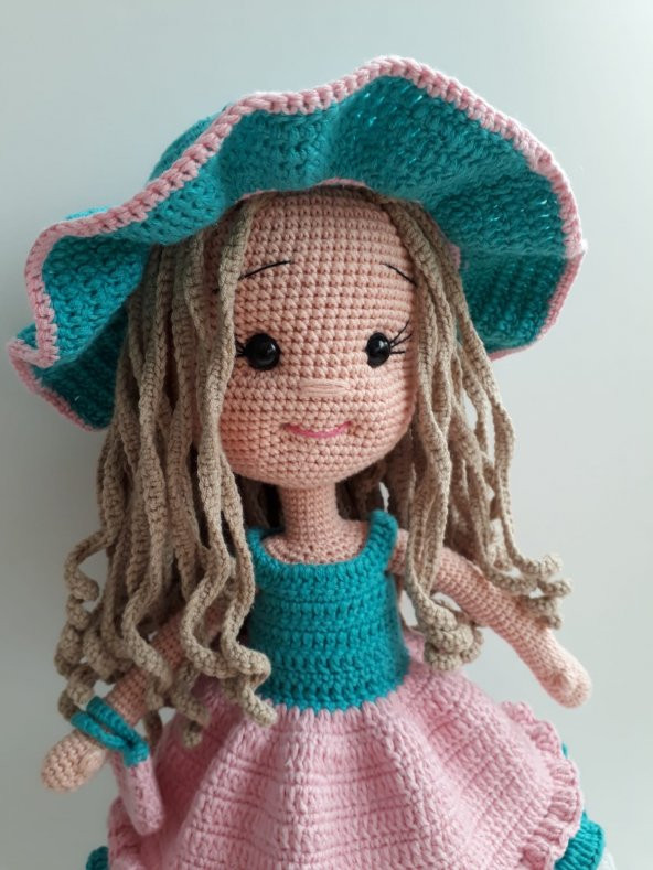 Melek Bebek Amigurumi Organik Oyuncak - 5