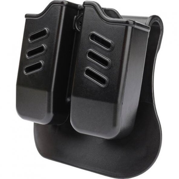 Akıncı Askeri Malzeme Black Grips Bg Black Grips Çift Şarjörlük Taktik Polimer Kılıf - 2
