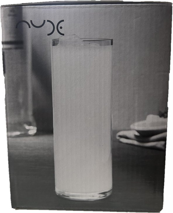 Nude anason rakı bardak - 6 lı soğuk kesme özel seri rakı bardağı - 3