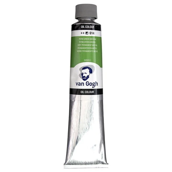 Talens Van Gogh Yağlı Boya 200 ml. 614 Permanent Green Medium ürün görseli