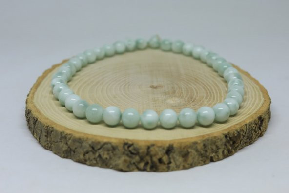 Larimar Taşı YARIM Dizi 10mm (18cm uzunluğundadır)