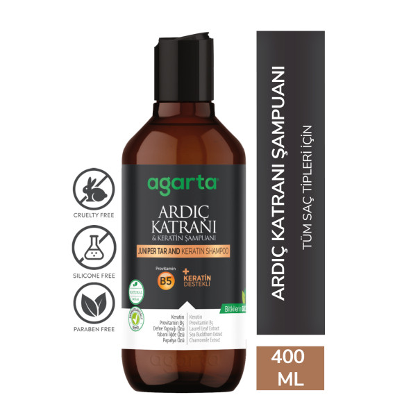 Ardıç Katranı ve Keratin Şampuanı 400 Ml