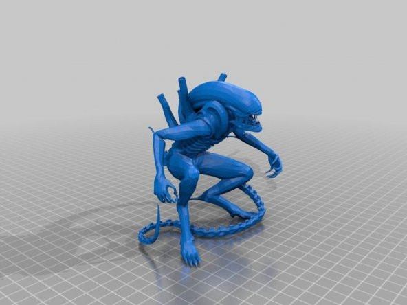 Xenomorph - Alien Warrior Drone Plastik Aparat - 3