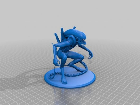 Xenomorph - Alien Warrior Drone Plastik Aparat - 4