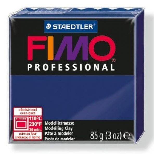 Staedtler Fimo Professional Polimer Kil 85 gr. 34 Lacivert ürün görseli 1
