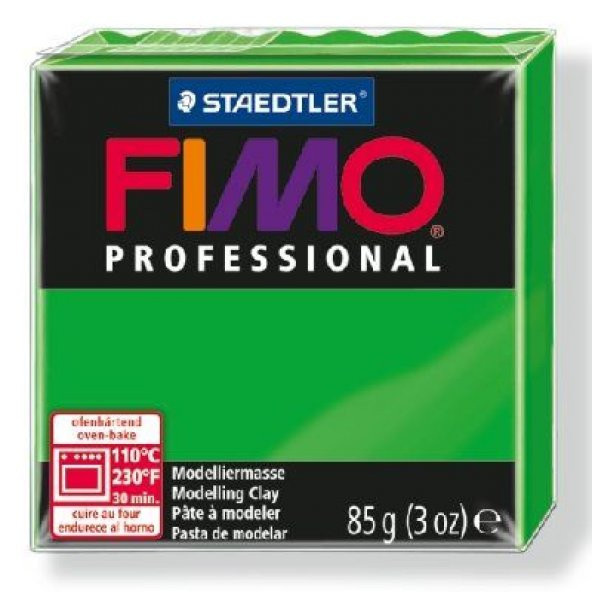 Staedtler Fimo Professional Polimer Kil 85 gr. 5 Yeşil