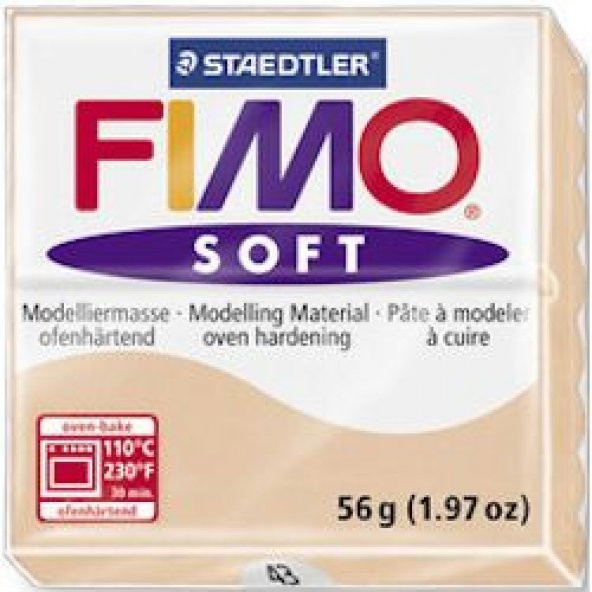 Staedtler Fimo Soft Polimer Kil 57 gr 43 Flesh