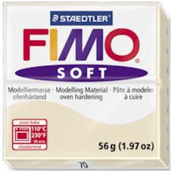 Staedtler Fimo Soft Polimer Kil 57 gr 70 Sahara