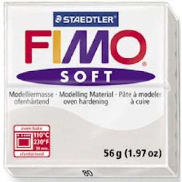 Staedtler Fimo Soft Polimer Kil 57 gr 80 Dolphin Grey ürün görseli 1