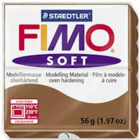 Staedtler Fimo Soft Polimer Kil 57 gr 7 Caramel