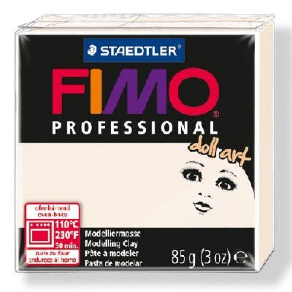 Staedtler Fimo Professional Doll Art Polimer Kil 85 gr. 03 Porselen