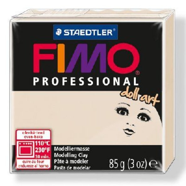Staedtler Fimo Professional Doll Art Polimer Kil 85 gr. 44 Bej