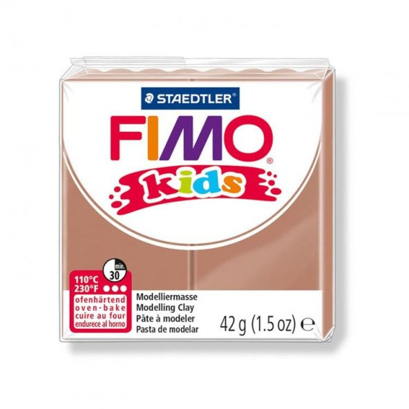 Staedtler Fimo Kids Yumuşak Polimer Kil 42 gr 71 Açık Kahve