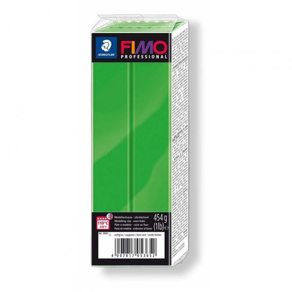 Staedtler Fimo Professional Polimer Kil 454 gr. 5 Doğa Yeşili