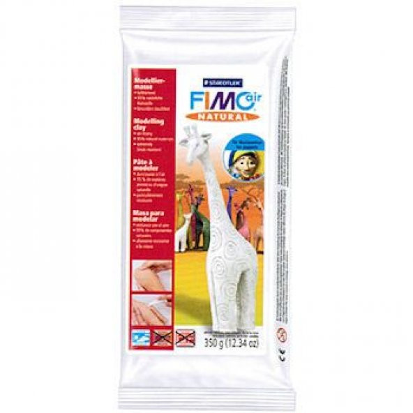 Staedtler Fimo Air Natural Ahşap Kokulu Modelleme Kili 350 gr. KARDELEN