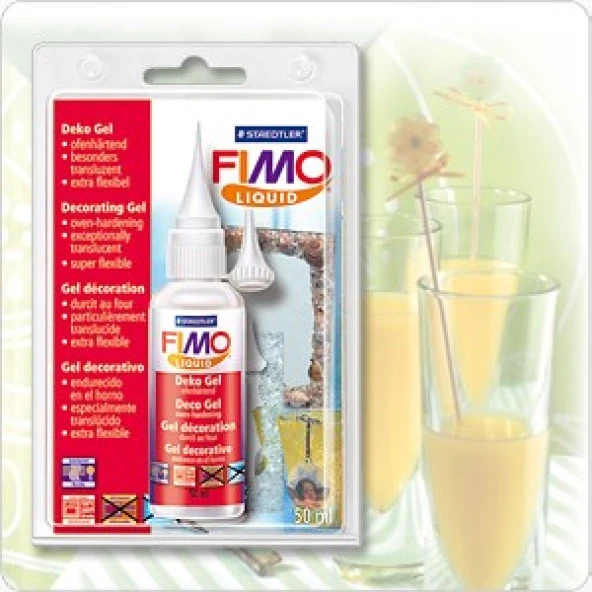 Staedtler Fimo Liquid Deco Gel (Sıvı Fimo - Yapıştırıcı) 50 ml.