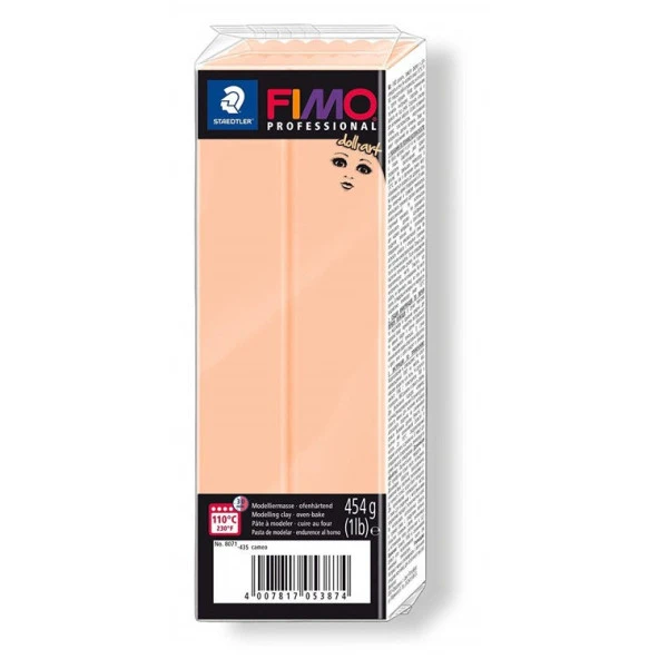 Staedtler Fimo Professional Doll Art Polimer Kil 454 gr. 435 Minyatür