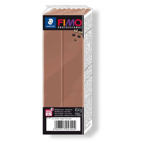Staedtler Fimo Professional Doll Art Polimer Kil 454 gr. 78 Nougat