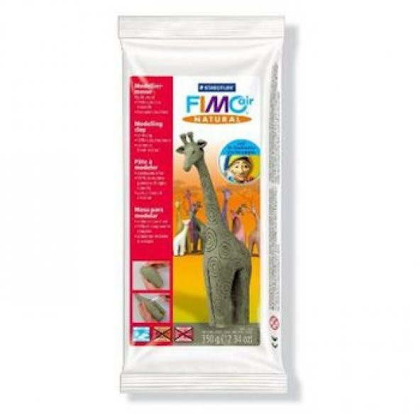 Staedtler Fimo Air Natural Ahşap Kokulu Modelleme Kili 350 gr. YEŞİL