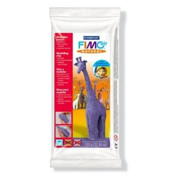 Staedtler Fimo Air Natural Ahşap Kokulu Modelleme Kili 350 gr. LAVANTA