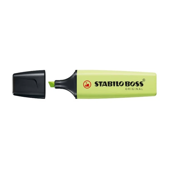 Stabilo Boss Original Fosforlu İşaretleme Kalemi PASTEL AÇIK YEŞİL