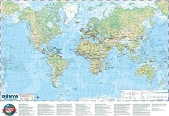 Mep Dünya Haritası 35X50