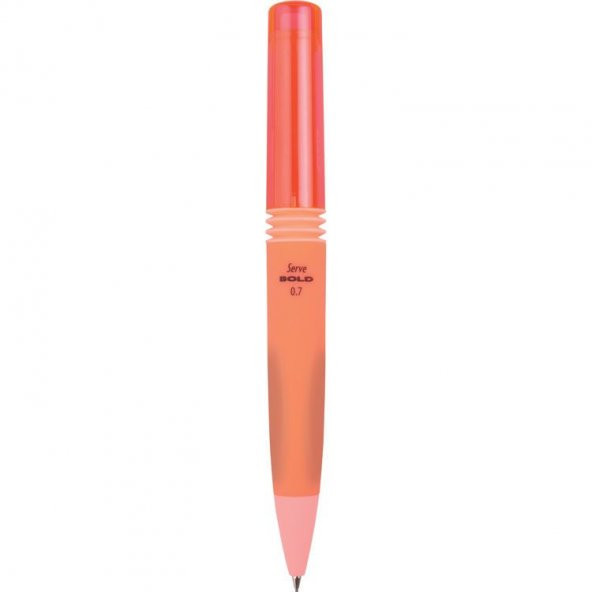Serve Bold Mekanik Kurşun Kalem 0.7 mm KIRMIZI
