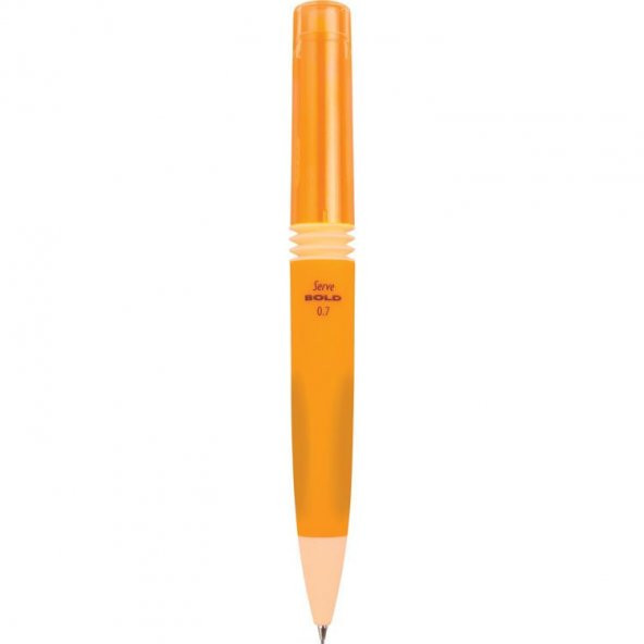 Serve Bold Mekanik Kurşun Kalem 0.7 mm TURUNCU