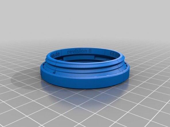 Guerillabeam Projektörleri İçin Canon Ef Lens Adaptörü Plastik Aparat - 2