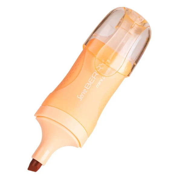 Serve Berry Mini Fosforlu Kalem Pastel Turuncu