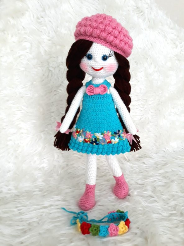 Ezgi Bebek Amigurumi Organik Oyuncak - 1