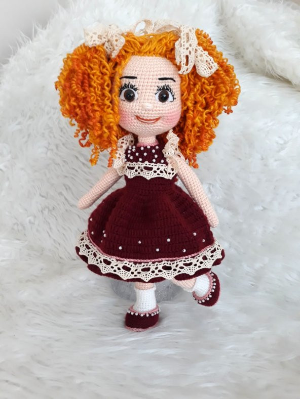 Sofia Bebek Amigurumi Organik Oyuncak - 2