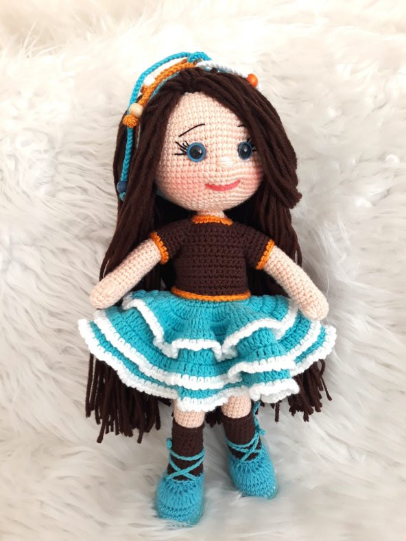 Mavilim Bebek Amigurumi Organik Oyuncak - 2