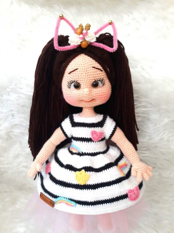 Gizem Bebek Amigurumi Organik Oyuncak - 2