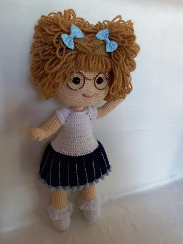 Nana Bebek Amigurumi Organik Oyuncak - 4