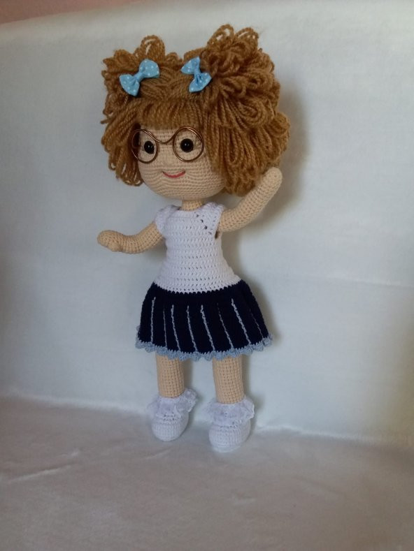Nana Bebek Amigurumi Organik Oyuncak - 5