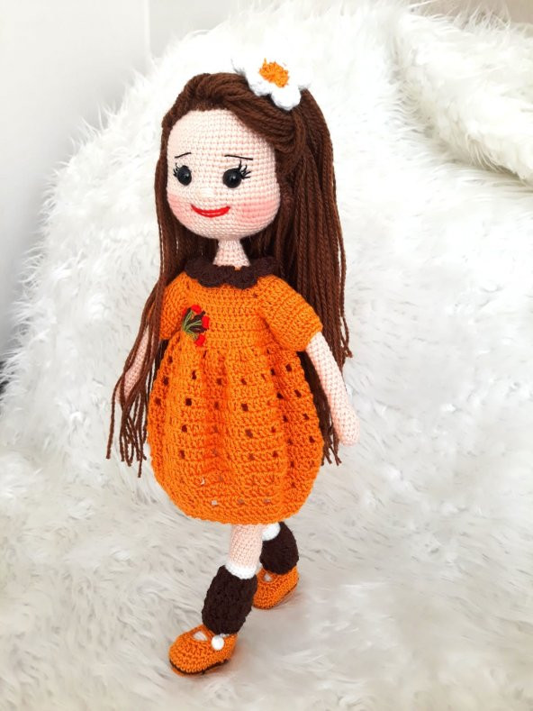 Şule Bebek Amigurumi Organik Oyuncak