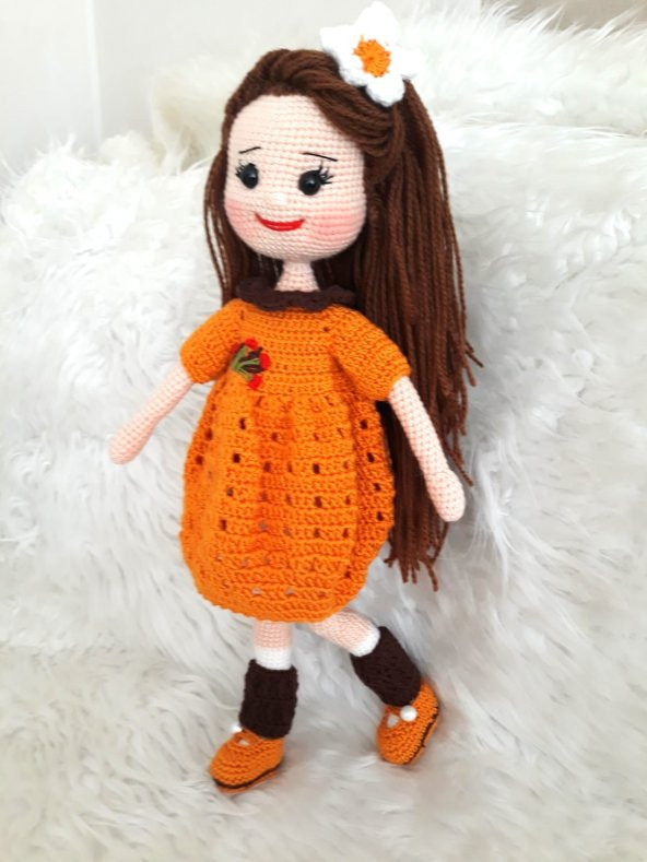 Şule Bebek Amigurumi Organik Oyuncak - 4