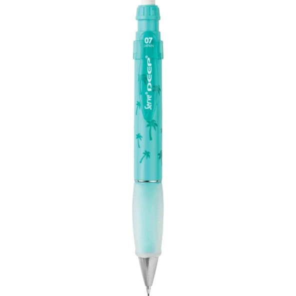 Serve Deep 0.7 mm Mekanik Kurşun Kalem Palmiye Desenli NANE YEŞİLİ