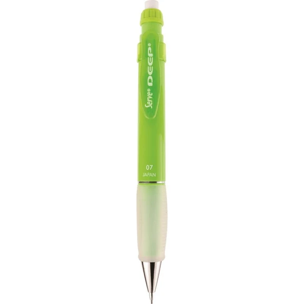 Serve Deep 0.7 mm Mekanik Kurşun Kalem FOSFORLU YEŞİL