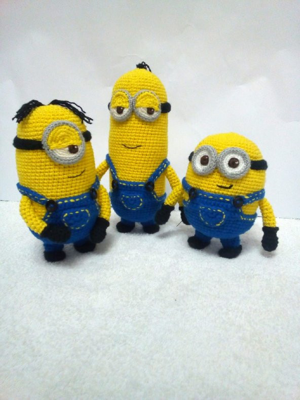 Minyonlar Amigurumi Organik Oyuncak - 2