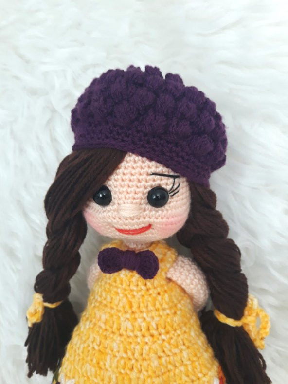 Pıtırcık Bebek Amigurumi Organik Oyuncak - 5