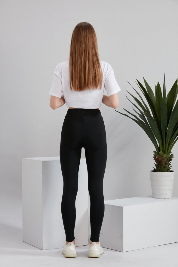 İnceltici Toparlayıcı Termal Dalgıç Tayt Esnek Şordonlu - 4