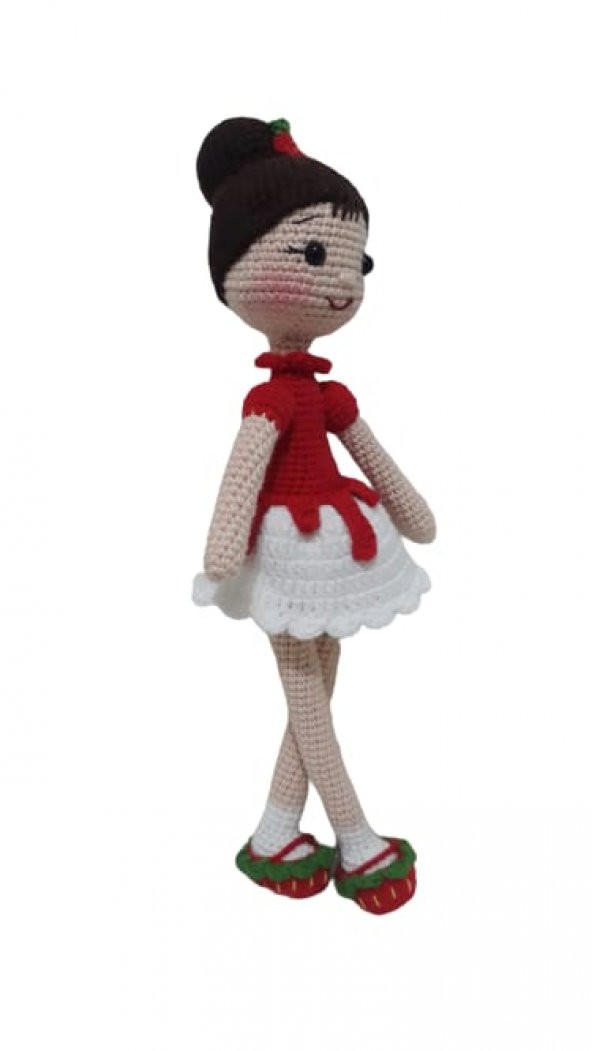 Çilek Rüyası Bebek Amigurumi Organik Oyuncak - 2