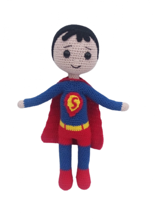 Süper Bebek Amigurumi Organik Oyuncak - 1