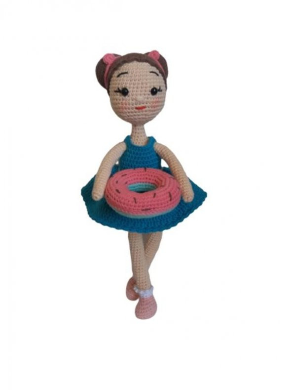 Donut Bebek Amigurumi Organik Oyuncak - 1