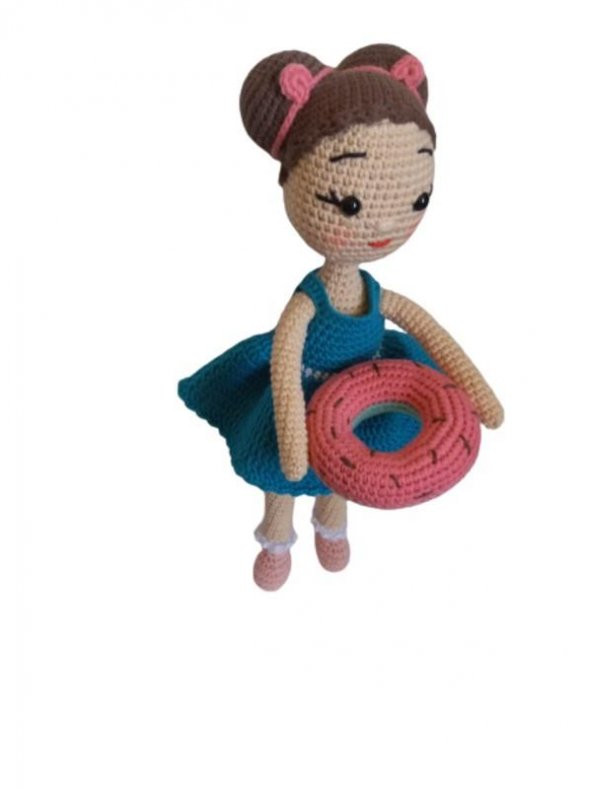 Donut Bebek Amigurumi Organik Oyuncak - 2
