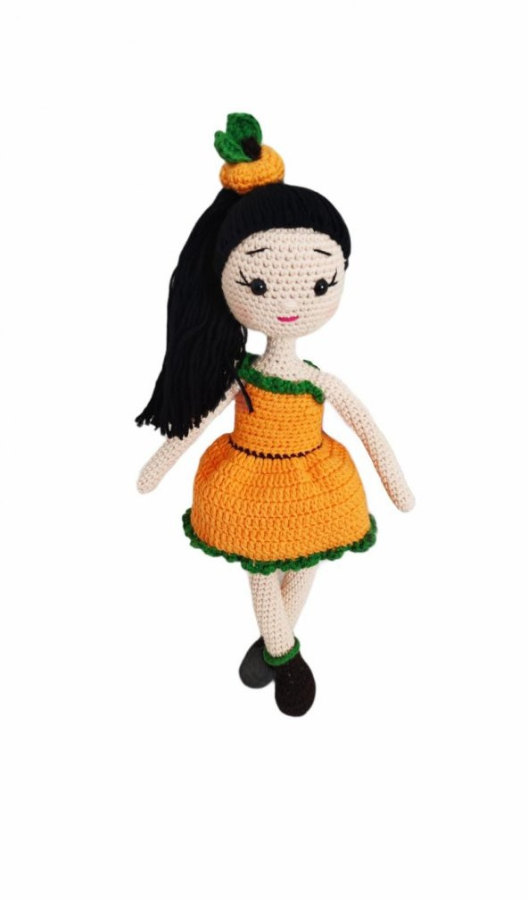 Kabak Tatlısı Bebek Amigurumi Organik Oyuncak - 1