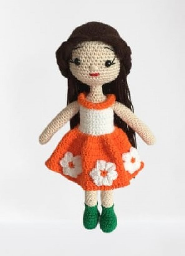 Fulya Bebek Amigurumi Organik Oyuncak
